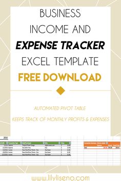 free expense tracker excel