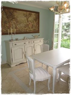 arredamento stile #provenzale avorio patinato a mano, soggiorno ... arredamento stile #provenzale avorio patinato a mano, soggiorno ...