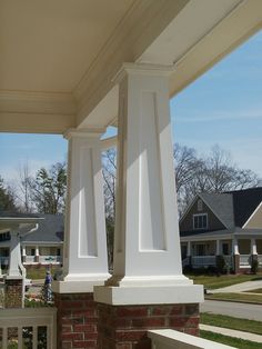 10 Best Tapered Columns Images On Pinterest Craftsman Style Our Elegant Square Tapered Porch Columns Are True To The Craftsman Style Custom Pvc Column Wraps Built Any Size Guaranteed For