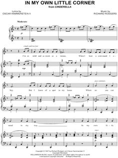 ten minutes ago sheet music by richard rodgers richard rodgers ten minutes ago cinderella sheet music