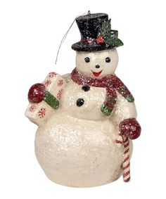NEW LENOX HOLIDAY CUTEST SNOWMAN SPOON REST 7/" CHRISTMAS HOLIDAYS CREAMY IVORY