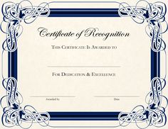 12 best certificate of appreciation images on pinterest
