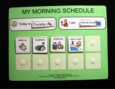 daily routine board