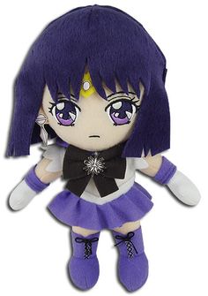 Sailor Moon R Luna P Cat Face Round Plush Toy New Tag Official Licensed