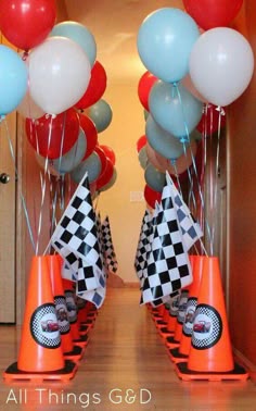 cars movie themed birthday party