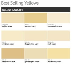 28 Best Gold Paint Colors Images On Pinterest Best Ing Por Shades Of Yellow Gold Paint Colors From Benjamin Moore