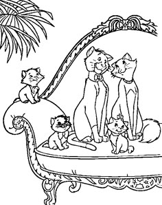 58 Best Aristocats Coloring Pages Images On Pinterest In 2018