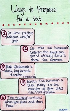 tips to get high grades