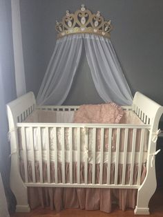 Wall Crown Decor champagne and gold fleur de lis bed crown teestermany color Wall Crown Decor champagne and gold fleur de lis bed crown teestermany color