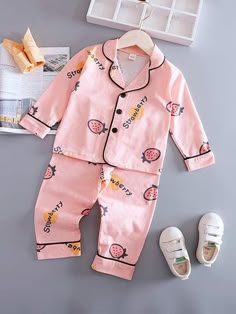 Combo Para Niña Color Blanco Rosado Moda Estampado De Moda Combo Para Niña Color Blanco Rosado Moda Estampado De Moda