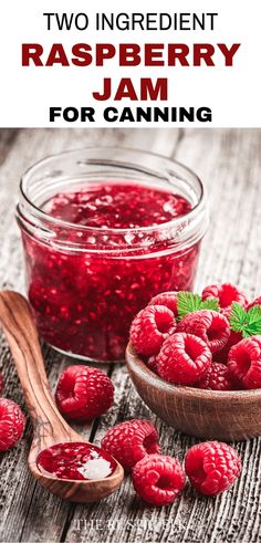 Summer, Foodies, Diy, Fresco, Homemade Raspberry Jam, Raspberry Jam Recipe