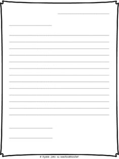 letter writing paper friendly letter school stuff writing
