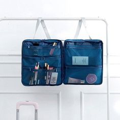Easyflower Travel Storage Bag Shoe Bag Box Shoe Organizers Portable Purple