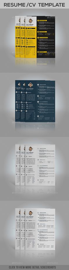 Resume Template PSD, Vector EPS, AI Illustrator, MS Word Resume - illustrator resume templates Resume Template PSD, Vector EPS, AI Illustrator, MS Word Resume - illustrator resume templates
