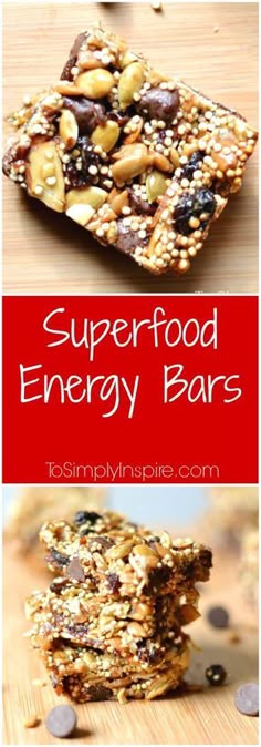 56 best slices images on pinterest food glutenfree and healthy superfood energy bars