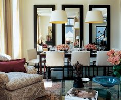 Dining Room Mirror adding multiple little mirrors instead of one large mirror adds Dining Room Mirror adding multiple little mirrors instead of one large mirror adds