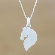 Sterling Silver Horse Necklace Lovely Animal Moon CZ Pendant Chain Fashion Jewelry for Women Teen Girl Friend Birthday Gift