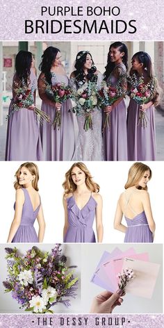 597 Best Purple Bridesmaid Dresses Weddings Images Purple