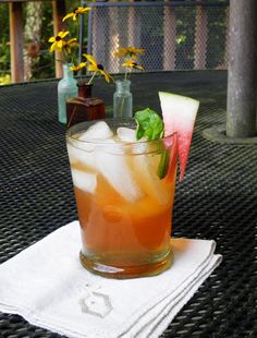 167 Best Lets Eat And Drink Images On Pinterest Pawleys This Sounds Yummy Little Southern Charm A Sweet Tea Sipper One Part Vodka We Used Rain Organic Three Parts Rooibee Red Watermelon Mint