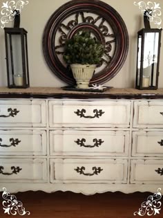 White Distressed Furniture white chalky paint dresser makeover | chalky paint, country chic White Distressed Furniture white chalky paint dresser makeover | chalky paint, country chic