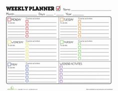 weekly student planners koni polycode co
