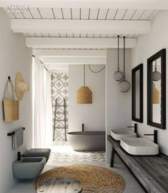 La salle de bain, inspirations vintage, bohème, chic