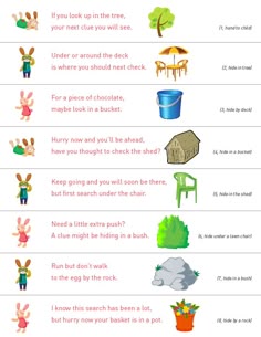 fun easter egg hunt idea for kids fill the eggs with energy