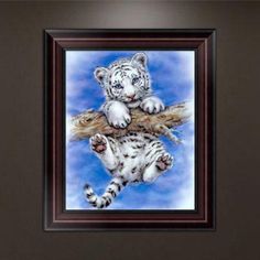 COLORFUL ORANGUTAN 5D DIY DIAMOND PAINTING CROSS STITCH WALL ART KIT OPULENT