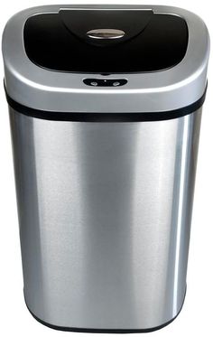 25 Best Recycle Bins Garbage Cans Trash Images On Pinterest 21 Gal Infrared Hands Free Auto Open Motion Activated Trash Garbage Can