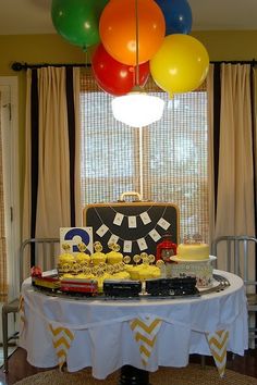 23 Parties Round Party Tables Ideas Dessert Table 23 Parties Round Party Tables Ideas, Round Table Birthday Decoration Ideas