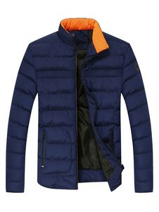 OTW Mens Thicken Stand Collar Sleeveless Fall Winter Casual Warm Down Quilted Waistcoat Vest Jacket Khaki M