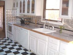 10 Best Metal Backsplash Images On Pinterest Ideas Photos Of Kitchens With Metal Backsplashes Aluminum Copper