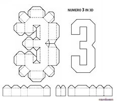 38 Ideas De Letras En 3d Letras En 3d Moldes Para Hacer Letras Letras De Cartón
