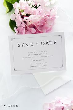 save the date card printing