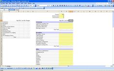 196 best wedding spreadsheet images on pinterest wedding ideas