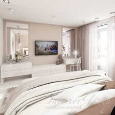 Проект: Квартира ул. 50 лет Октября — Дизайн студия "InteriorGroup" — MyHome.ru Master Bedroom Design, Bedroom Apartment, House Interior