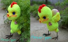 Вязаная игрушка. Пасхальный цыпленок