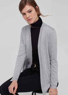 Donna Alla Moda Cardigan Giacca Trapuntata Maniche in Ecopelle Asimmetrico Nuovo