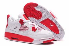 jordan 4 rouge et blanche jordan 4 rouge et blanche