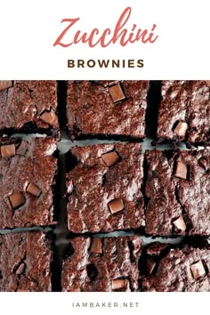 If you’ve never added zucchini to your baked goods drop everything you are doing and do it now! These Zucchini Brownies are unbelievably moist and rich. A chocolate lovers dream and a healthy option for Valentine's day!
