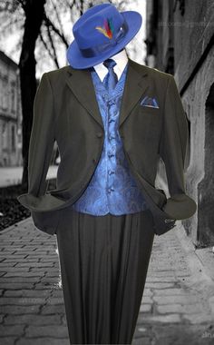 Boys Young Kings by Steve Harvey $70 4pc White /& Blue Vest Suit Size 8-18