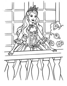 Free Coloring Pages Barbie Of Doll O