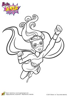 This Barbie Super Power 5 Printable Is Very Popular Among The Hellokids Fans New Coloring Pages Added All Time To In Princess