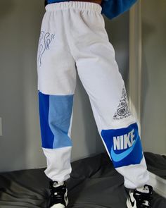 reworked nike sweats