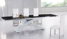 18 Best Modern Dining Room Sets In Italian Style Images On Pinterest Furniture Inspiration White Italian Modern Dining Table With Chairs And A Bootle Of Liquor Handsome