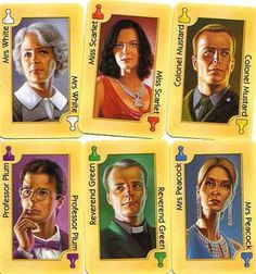 Cluedo Figuren Cluedo Figuren