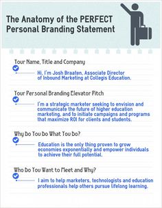 personal branding statement examples