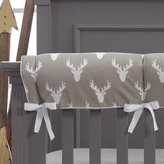 79 Best Woodland Forest Animals Nursery Ideas Images On Pinterest In Buck Woodland Taupe Crib Rail Cover