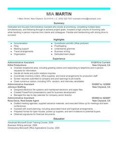 Administrative Resume Sample Career Igniter With For Assistant