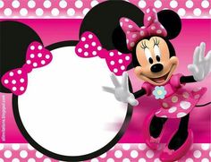 minnie mouse birthday invitations templates